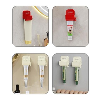 [Giao hàng từ Việt Nam] Hộp đựng kem đánh răng PURECOTTON0, Giá để đồ Kẹp Máy ép kem đánh răng thủ công, Phụ kiện phòng tắm Máy ép sữa rửa mặt không đục lỗ