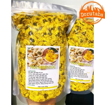 Hoa cúc khô pha trà loại 1 (500g, 1kg). Trà hoa cúc vàng sấy khô nguyên bông nấu nước sâm giúp lợi sữa, an thần, dễ ngủ