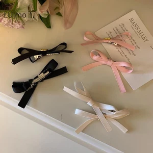 Luimo 2 Nơ Kẹp Tóc Ngọt Ngào Ballet Ruy Băng Nơ Kẹp Tóc Bang Kẹp Bé Gái Lấy Kẹp Người Phụ Nữ Mũ Phụ Kiện Tóc SBS