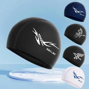 TMOY Nam Vải Nylon Bơi Bảo Vệ Tai Tóc Dài Thể Thao Bơi Mũ Bơi Bơi Bơi Cho Nam Nữ Người Lớn TCVN