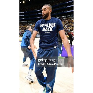 Áo thun ngắn tay khô nhanh Anthony Edwards 2025 mùa sau trò chơi Forest Wolves Bộ đồ tập bóng rổ Bộ đồ thể thao