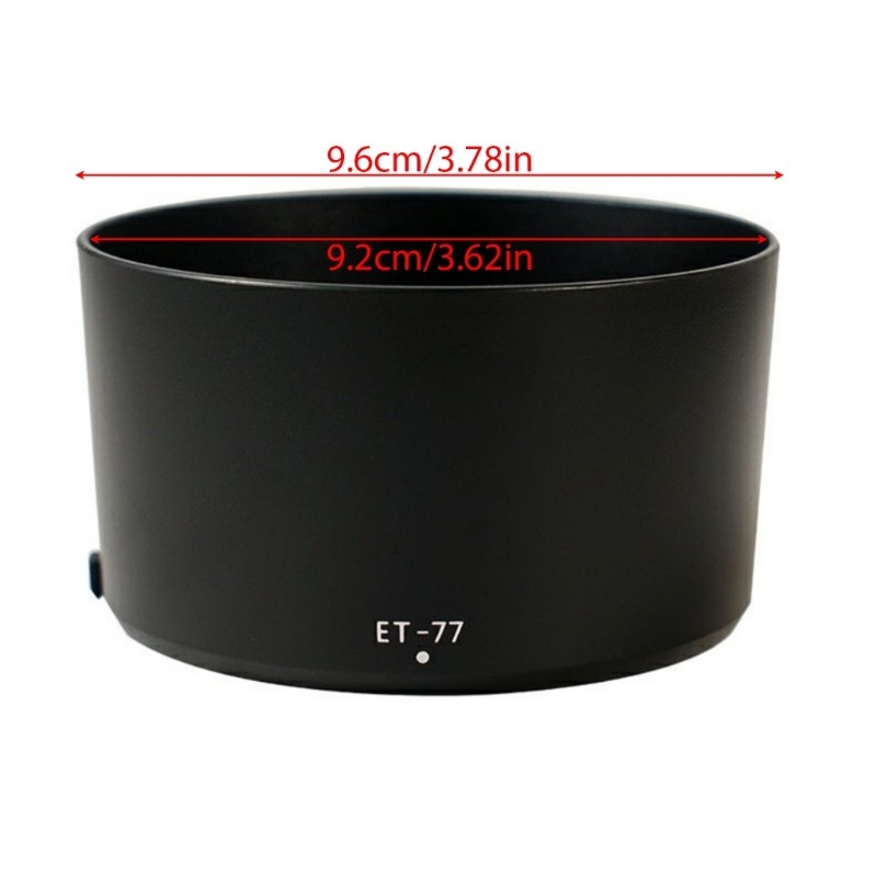 IOR ET77 Lens Hood Tương thích cho máy ảnh RF 85mm F2 Macro IS và R5 Bảo vệ ống kính ET77
