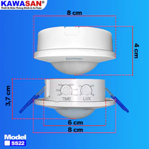 Công tắc cảm ứng hồng ngoại nối tường Kawasan SS22