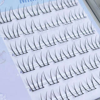Không cần keo Cụm mi Dây mỏng DIY Anime Lash Thích hợp để trang điểm tại nhà