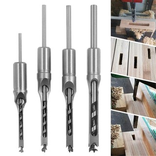 Mũi khoan lỗ vuông cho gỗ Máy cưa lỗ chế biến gỗ Mũi khoan đục lỗ 6mm 8mm 10mm 12mm cầm tay đầu nhọn phù hợp dùng cho gia đình căn hộ văn phòng và không gian nhỏ giúp sắp xếp làm sạch gọn gàng và sử dụng hằng ngày tiện lợi