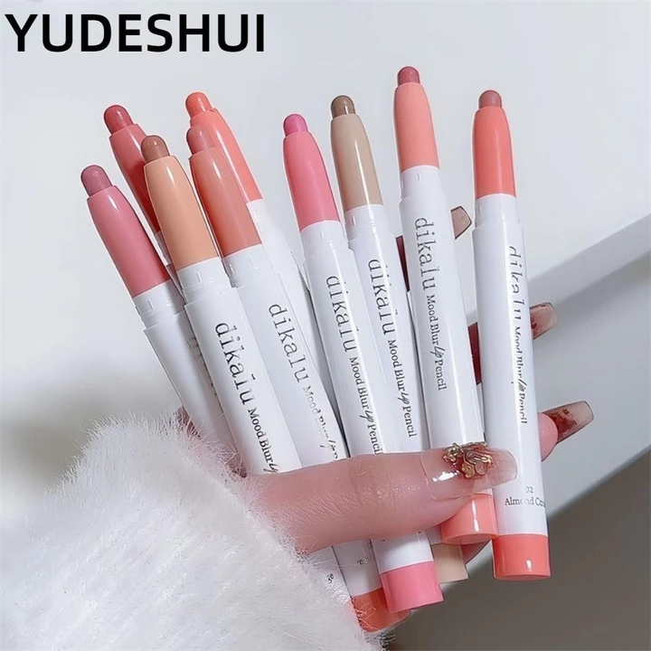 Bút kẻ môi mờ YudhUI, Bút chì son môi đường viền môi 10 màu lâu trôi, Son bóng môi chống thấm nước quyến rũ tự nhiên
