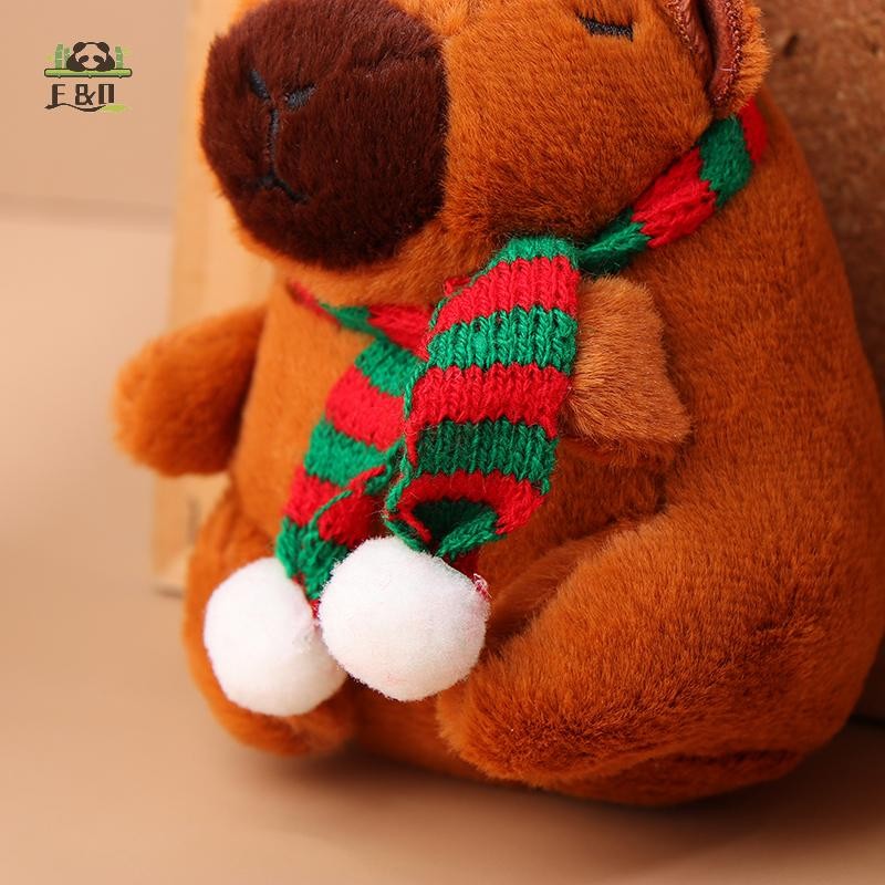 [SHNZDD] Hoạt Hình Dễ Thương Capybara Mặt Dây Chuyền Sang Trọng Túi Búp Bê Đồ Trang Trí Búp Bê Để Bàn Xe Mặt Dây Chuyền EMKK