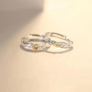 Bướm Cặp Đôi Nhẫn Nữ Cặp Quà Tặng Đơn Giản Nhẫn Cặp Đôi Phong Cách Cặp Đôi Chỉ Số Nhẫn Ngón Tay Có Thể Điều Chỉnh Phù Hợp Với Nam Nữ Nhẫn Đổi Sang S5TK