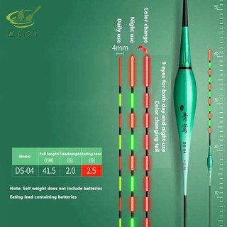 [ELOY] Phao cá có độ nhạy cao Đuôi cứng thay đổi màu trôi ngày đêm trôi dạt cá cắn màu Drift VN