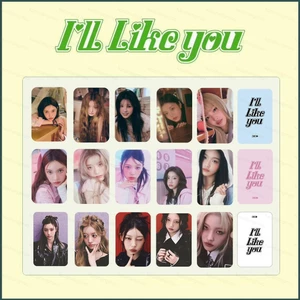 HK1 5 Cái / bộ ILLIT I LL LIKE YOU Album LOMO Card YUNAH WONHEE MOKA Bưu Thiếp Bộ Sưu Tập Ngôi Sao Ngoại Vi KH1