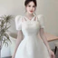 Váy tapta 4 dây hoa laze đá ngực VN038M- BYJOLIE