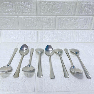 [Giá Xưởng] Combo 10 Muỗng Inox Cán Dài – Thìa Súp Nhọn – Bền Đẹp, Dùng Cho Gia Đình Quán Ăn
