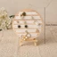 Tấm trưng bày vòng MARGREDY, Khay đựng đồ trang sức hình tròn bằng gỗ, Tấm trưng bày bông tai Tấm trưng bày đồ trang sức Giá đỡ trưng bày quầy