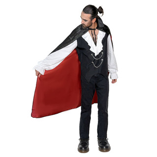 Nam Cao Cấp Ma Cà Rồng Trang Phục Người Lớn Quỷ Dracula Halloween Trang Phục Carnival Đảng Gothic Ma Cà Rồng Áo Choàng Cosplay Trang Phục