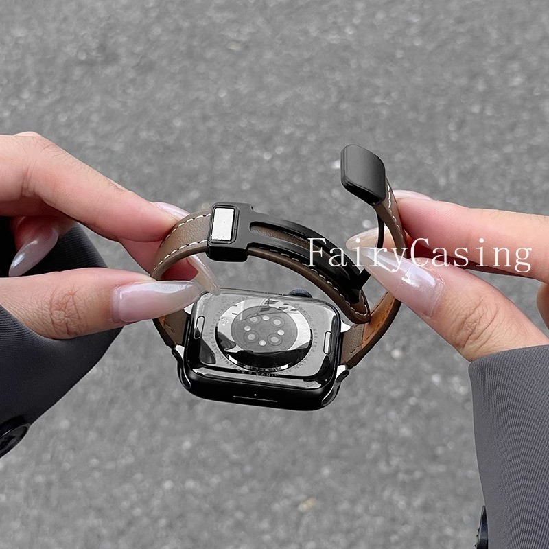 Dây đeo cho Huawei Watch Fit 3 4 2 Dây đeo thay thế Vòng đeo tay bằng da từ tính cho Huawei Fit 2 Phụ kiện
