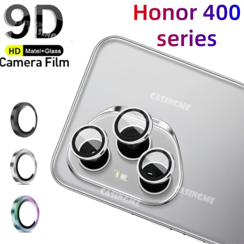 Dành Cho Honor 400 Pro 5G 2025 Bảo Vệ Ống Kính Máy Ảnh Kim Loại Vòng Dành Cho Honor400 Honor400Lite Honor400Pro Honor 400 Lite Pro 5G 2025 Camera Kính Cường Lực Bảo Vệ
