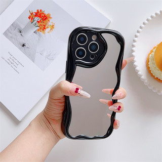 Ốp Gương Họa Tiết Kem Cho IPHONE 16 16E 15 14 14 13 12 11 PRO MAX X XS XR XSMAX 7 8 6 6S 5 5S 12MINI 13 MINI + Plus SE 2020 / 2022 Vỏ NYJM