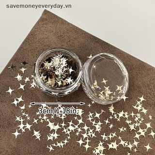 [savemoneyeveryday] 1 Hộp Móng Tay Lấp Lánh Hình Ngôi Sao Kim Sa Lấp Lánh Mảnh Lấp Lánh Paillette Móng Tay Nghệ Thuật Quyến Rũ Trang Trí DIY Lát Phụ Kiện [vn]