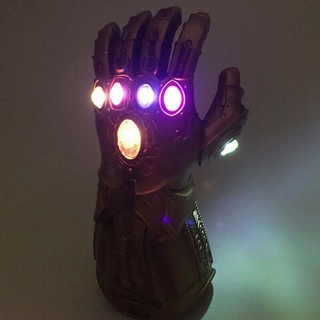 LED Thanos Gloves Infinity Gauntlet Light Avengers 4 Glove Toys For Kids Gift