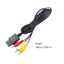 Cáp tổng hợp exhila Lắp đặt dễ dàng Cáp PVC Cáp 180cm Đầu nối bảng điều khiển cổ điển Dễ dàng mang theo để chơi game N64