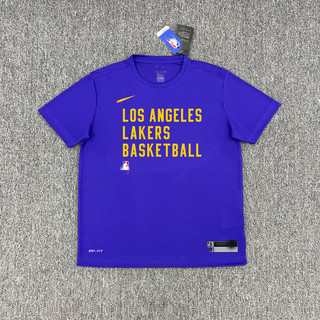 2324nba Jersey Los Angeles Lakers Đồng phục huấn luyện bóng rổ LeBrown James Khởi động chụp ảnh thể thao Ngoại hình Đồng phục Antony Davis Nhanh khô T @