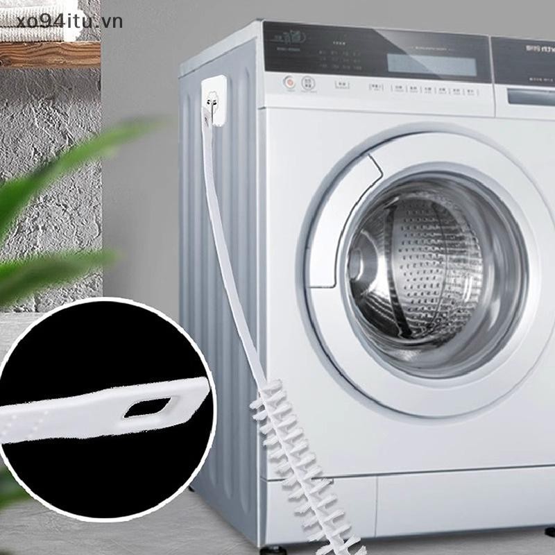 XOITU 1 Bàn Chải Làm Sạch Trống Máy Giặt Bàn Chải Bụi Máy Sấy Tản Nhiệt Bên Trong Tay Cầm Bàn Chải Dài Làm Sạch Nhà VN