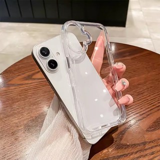 Ốp điện thoại trong suốt sang trọng cho iPhone 11 12 13 14 15 16 Pro Max Vỏ Acrylic cứng pha lê trong suốt