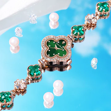 Đồng Hồ Đồng Hồ Hợp Kim Thời Trang Cỏ Ba Lá Trang Trí Đồng Hồ Nữ Đồng Hồ Nữ Đồng Hồ Thạch Anh Vòng Tay Đồng Hồ Nữ Đồng Hồ