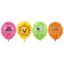 ST2 Sprunki chủ đề tiệc sinh nhật biểu ngữ bong bóng trang trí Caketopper Sắp xếp Tiếp liệu TS2