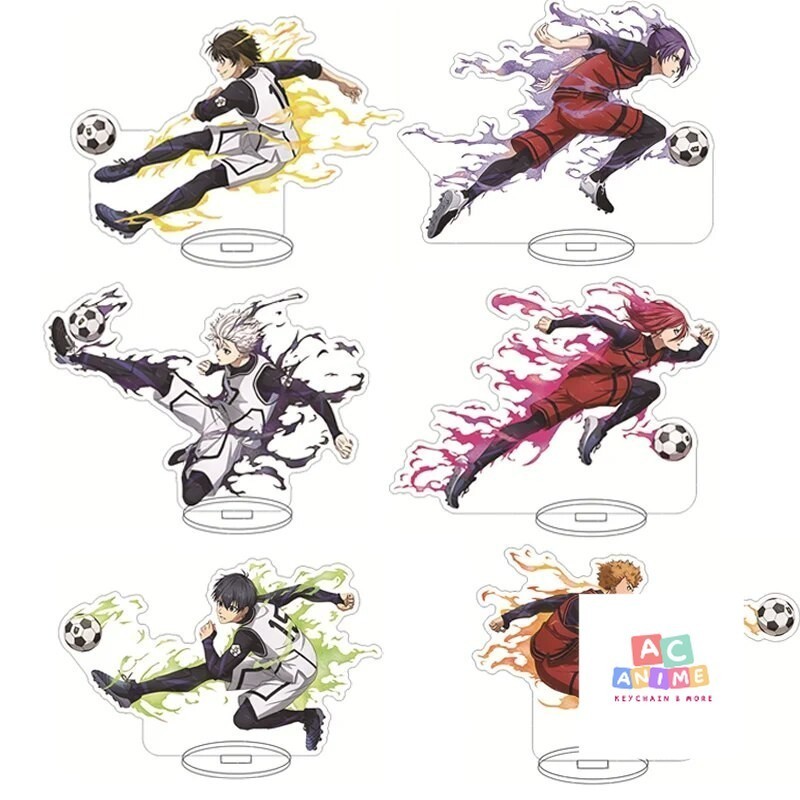 Mô hình Standee Blue Lock Isagi Nagi Reo Meguru Chigiri Rin Kunigami ...