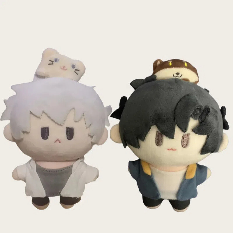 Link Click Sang Trọng Búp Bê Lucas & Charles Bean Eyes Đồ Chơi Sang Trọng Dễ Thương Anime Nhân Vật Đồ Chơi