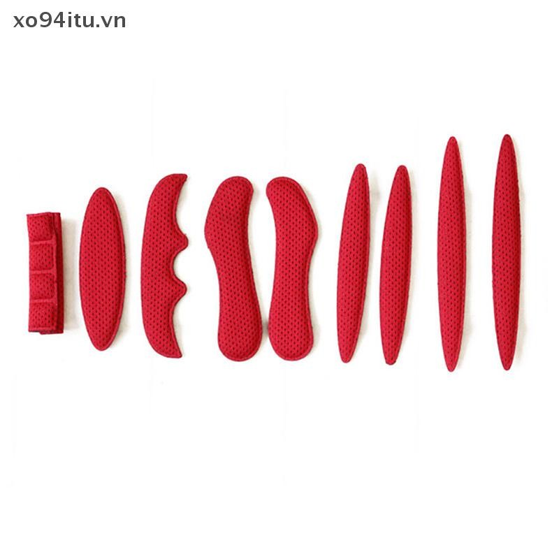 XOITU 1 Bộ Đa Năng Xe Đạp / Xe Máy Mũ Bảo Hiểm Bên Trong Bộ Đệm Lót Miếng Bọt Biển Thay Thế Miếng Lót Mũ Bảo Hiểm Bộ Với Lưới Côn Trùng VN