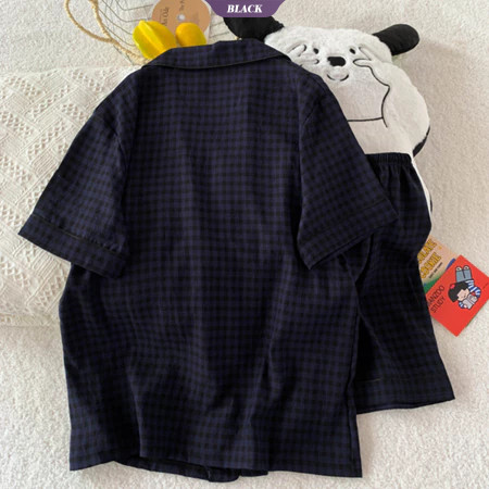 Bộ đồ ngủ KT hoạt hình mới mùa hè dành cho nữ Quần Short ngắn tay mỏng Bộ đồ mặc nhà ngọt ngào và dễ thương [BL]