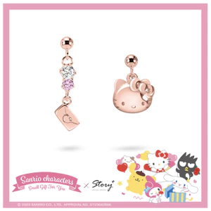 Phụ Kiện Nhỏ Cho U Series-Hello Kitty Hello Kitty Bông Tai Quà Tặng Sinh Nhật Cho Bạn Gái