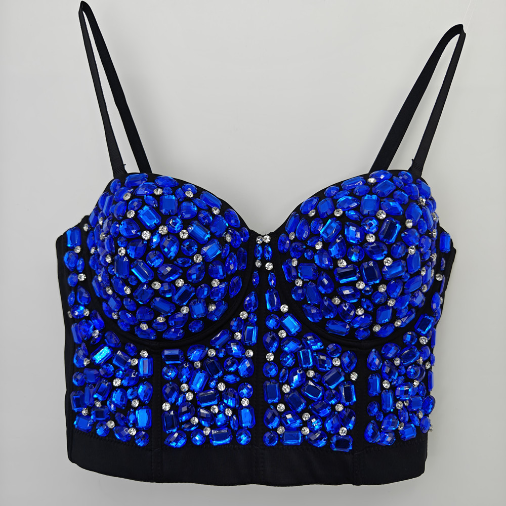 Bán Thiết Kế Sense Niche Pure Desire Nightclub Tube Top Đính Hạt Sáng Kim Cương Phù Hợp Với Sling Ngoài Mặc Kỳ Nghỉ Carnival Top