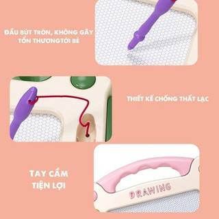 Bảng Vẽ Tự Xóa Thông Minh Có Chân Cho Bé, Bàn  Bảng Từ Tính Tập Viết Tập Vẽ Cho Bé kích thích tư duy phát triển Nhua182