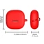 Vỏ silicon nhẹ WU có móc có thể tháo rời cho bánh răng âm thanh Buds 6pro