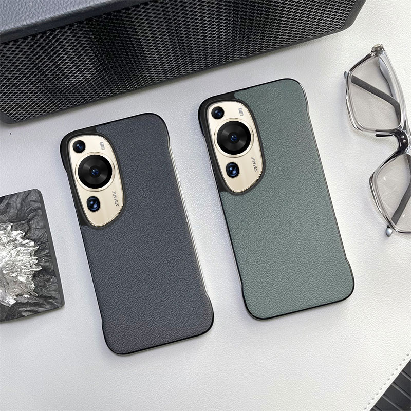 Ốp điện thoại Mỏng Họa Tiết Da Không Khung Cho Huawei P60 Nghệ Thuật Mỏng Đơn Giản Chống Sốc Ốp điện thoại Mờ Funda Capa