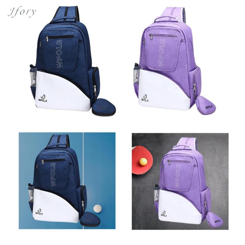Jfory Bóng Bàn Vợt Ba Lô Bóng Bàn Túi Bảo Quản Chống Thấm Nước Đa Năng Cho Cuộc Thi Du Lịch Huấn Luyện Ngoài Trời Thể Thao