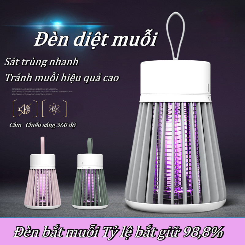 Đèn Bắt Muỗi mini,Đèn Bắt Muỗi Rạng Đông,Thu Hút Diệt Đuổi Côn Trùng, Hiệu Quả Không Độc Hại
