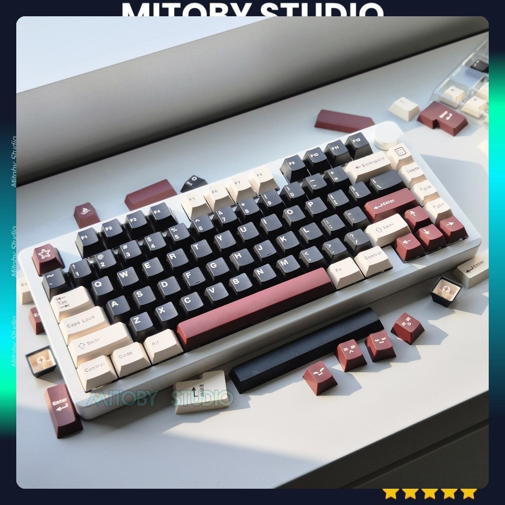 Keycap Samurai Olivia cherry Profile Tổng hợp Keycap CMK Daye bàn phím cơ WoB Jamon Mitoby Factory | BigBuy360 - bigbuy360.vn