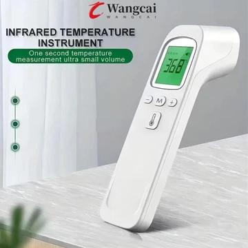 Nhiệt kế hồng ngoại kỹ thuật số WANCGAI, Máy đo nhiệt độ không tiếp xúc di động, Đồ dùng gia đình Đa chức năng Dễ sử dụng Màn hình hiển thị LCD Máy đo nhiệt kế cầm tay cho bé