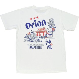 Bia Orion 100 Unisex Okinawa Họa Tiết Rồng In Tay Ngắn