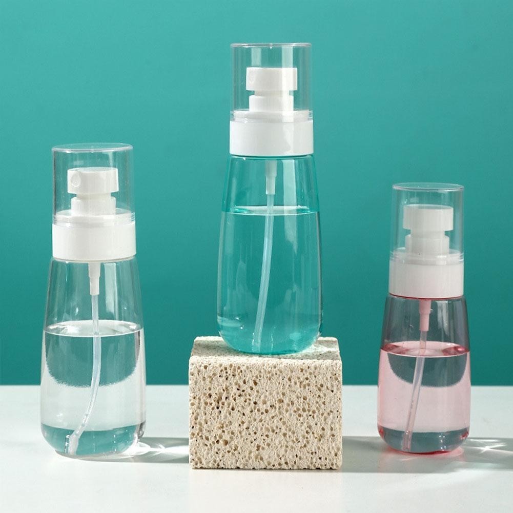 30ml / 60ml / 100ml Nhựa Trong Suốt Trống Chai Xịt Du Lịch Di Động Có Thể Đổ Lại U2q9