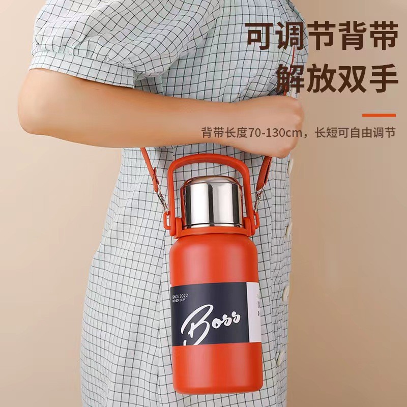Bình Giữ Nhiệt Boss New Fashion Cao Cấp - Chất liệu inox 316, Có lưới lọc trà, Dung tích Đa dạng