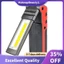 Đèn LED làm việc COB siêu sáng có đế từ tính & móc Đèn pin có thể sạc lại USB để sửa chữa ô tô ngoài trời