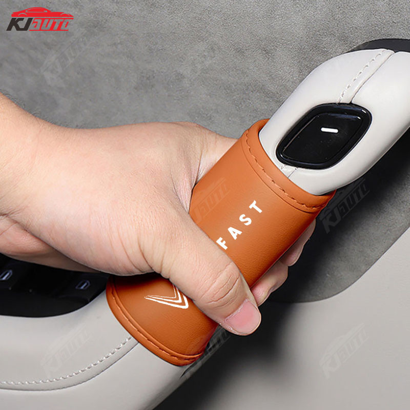 Vinfast Nội Thất Ô Tô Tay Nắm Cửa Bao Da Chống Trầy Xước Và Vết Bẩn Phụ Kiện Cho VF 8 VF 9 VF E34 Lux A Fadil President SA VF E34