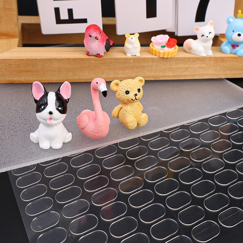 500 / 1000 / 1500 Cái Keo Nano Hai Mặt Chấm / Chân Búp Bê Băng Cố Định Miếng Dán Miếng Lót