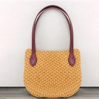 GUSTAVA 2 Chiếc Dây Đeo Túi Đeo Vai, Thắt Lưng Túi Thay Thế Có Thể Tháo Rời, DIY Core Stitch Túi Xách Da PU Dây Tay Cầm Túi Phụ Kiện