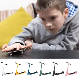 Trẻ Em Kick Scooter 2 Bánh Xe Ngón Tay BMX Có Phanh Đồ Chơi Giáo Dục Ngón Tay Ván Trượt Vui Nhộn Chống Trơn Trượt Đầu Ngón Tay